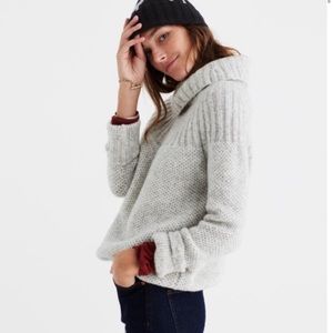 Madewell - Snowbound Pullover Sweater Cowl Neck XS
